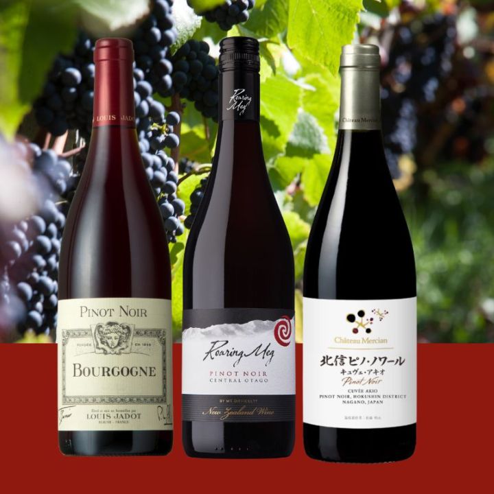 三産地のピノ・ノワールを一度に味わう贅沢セット ※送料当社負担（沖縄