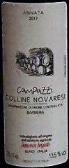 å꡼͡Υ졼Х١顡ɥѥåĥCOLLINE NOVARESI BARBERA "Campazzi"2020