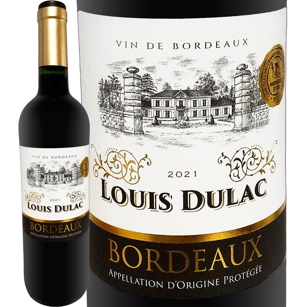 ルイ・デュラック・ボルドー・ルージュ 2021 | 赤ワイン | | Wine-days