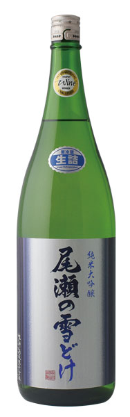 尾瀬の雪どけ 純米大吟醸 生詰 1.8 - 日本酒,銘柄から探す,尾瀬の