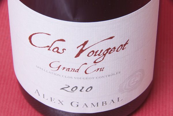 【赤ワイン】アレックス・ガンバル / クロ・ヴジョ・グラン・クリュ [2010]