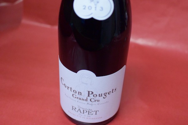 【赤ワイン】ドメーヌ・ラペ・ペール・エ・フィス / コルトン・プジェ・グラン・クリュ [2013]【赤ワイン】