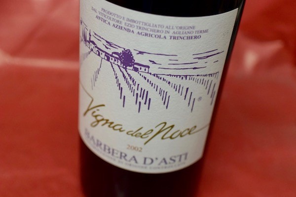 【赤ワイン】トリンケロ / バルベーラ・ダスティ・ヴィーニャ・デル・ノーチェ 栗樽熟成 [2002] 1500ml