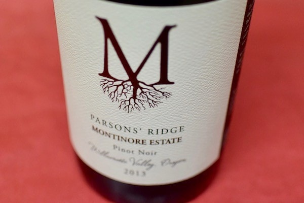 【赤ワイン】モンティノア・エステイト / パーソンズ・リッジ　ピノ・ノワール [2013]