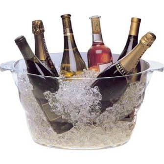 【ワイングッズ】アクリルウェイブパーティクーラー