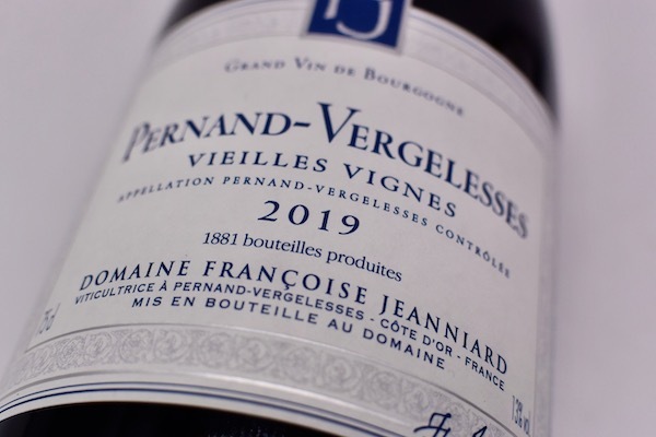 【赤ワイン】ドメーヌ・フランソワーズ・ジャニアール / ペルナン・ヴェルジュレス・ヴィエイユ・ヴィーニュ ルージュ [2019]