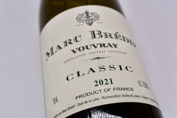 【白ワイン】マルク・ブレディフ / ヴーヴレイ・クラッシック [2021]