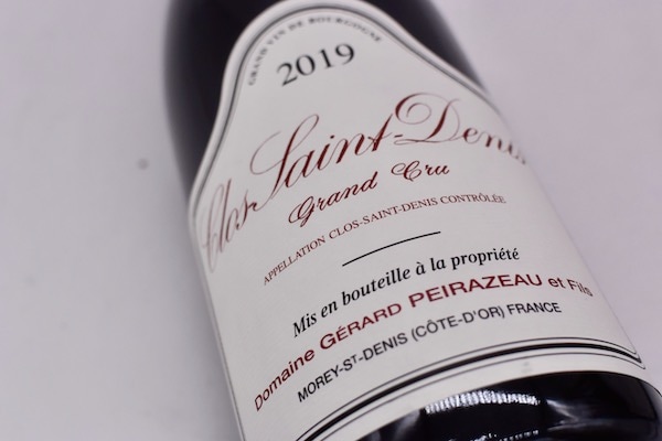 【赤ワイン】ドメーヌ・ジェラール・ペラゾー / クロ・サン・ドニ [2019]