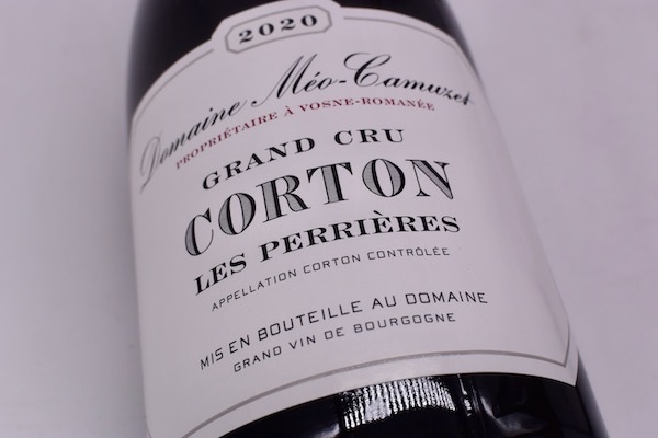 【赤ワイン】ドメーヌ・メオ・カミュゼ / コルトン・グラン・クリュ・レ・ペリエール [2020]