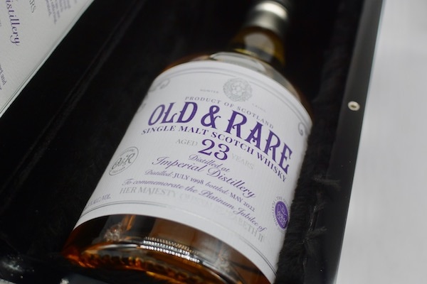 【モルト・ウイスキー】インペリアル 1998 23年 クイーンズジュビリー / ハンターレイン オールド＆レア