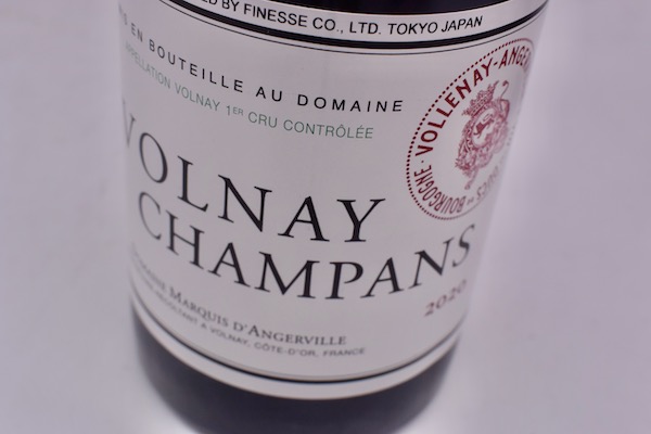 【赤ワイン】ドメーヌ・マルキ・ダンジェルヴィーユ / ヴォルネイ・シャンパン [2020] 1500ml