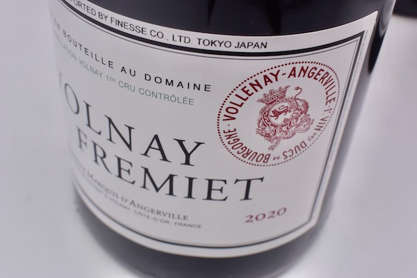 【赤ワイン】ドメーヌ・マルキ・ダンジェルヴィーユ / ヴォルネイ・プルミエ・クリュ [2020] 1500ml