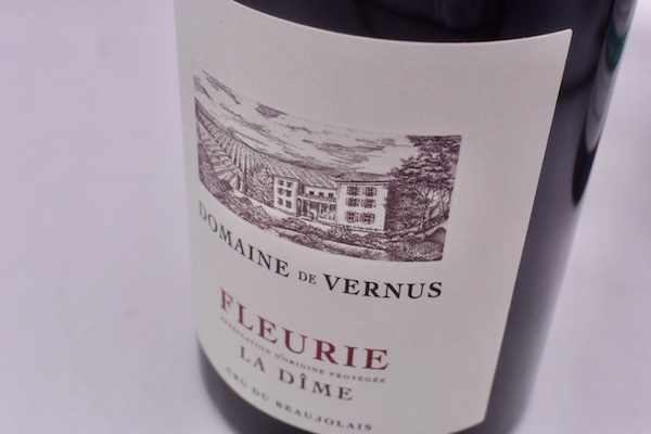 【赤ワイン】ドメーヌ・ド・ヴェルニュス / フルーリー・ラ・ディム [2020]