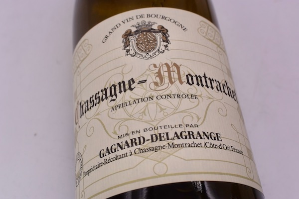 【白ワイン】ドメーヌ・ガニャール・ドラグランジェ / シャサーニュ・モンラッシェ [2020]
