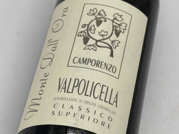 【赤ワイン】モンテ・ダッローラ / ヴァルポリチェッラ・クラッシコ・スペリオーレ・カンポレンツォ [2019]