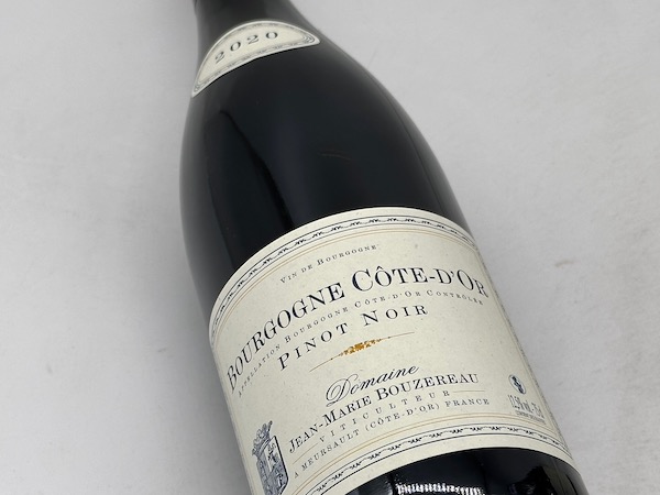 【赤ワイン】ドメーヌ・ジャン・マリー・ブーズロー /  ブルゴーニュ・コート・ドール・ピノ・ノワール [2020]