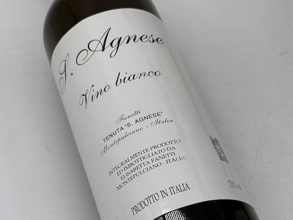 【白ワイン】ファネッティ / ビアンコ・サンタニェーゼ [2022]