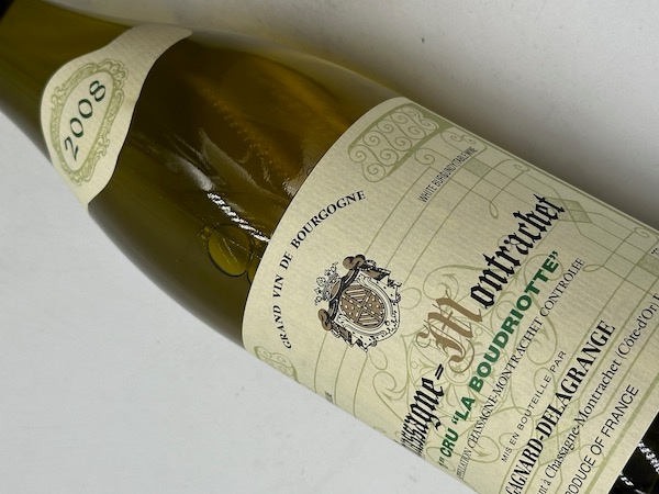 【白ワイン】ドメーヌ・ガニャール・ドラグランジェ / シャサーニュ・モンラッシェ１級ラ・ブードリオット 2008