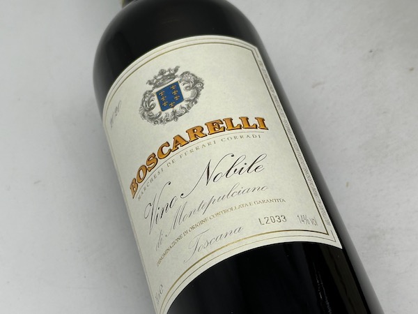 【赤ワイン】ボスカレッリ / ヴィーノ・ノービレ・ディ・モンテプルチアーノ [2020]