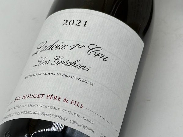 【白ワイン】ルジェ・ペール・エ・フィス / ラドワ・プルミエ・クリュ・レ・グレション [2021]