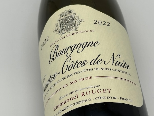 【赤ワイン】エマニュエル・ルジェ / ブルゴーニュ・オー・コート・ド・ニュイ [2022]