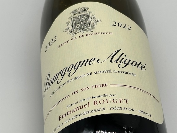 【白ワイン】エマニュエル・ルジェ / ブルゴーニュ・アリゴテ [2022]