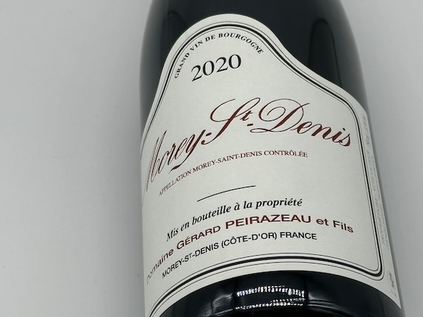 【赤ワイン】ドメーヌ・ジェラール・ペラゾー / モレ・サン・ドニ [2020]