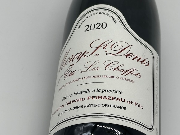 【赤ワイン】ドメーヌ・ジェラール・ペラゾー / モレ・サン・ドニ・プルミエ・クリュ・レ・シャフォ [2020]