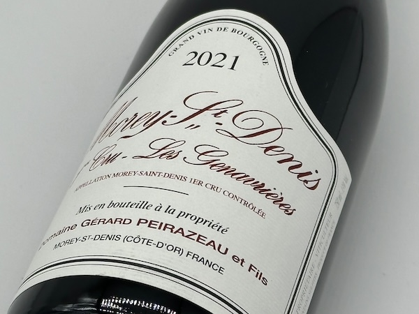 【赤ワイン】ドメーヌ・ジェラール・ペラゾー / モレ・サン・ドニ・プルミエ・クリュ・レ・ジュナヴリエール [2021]