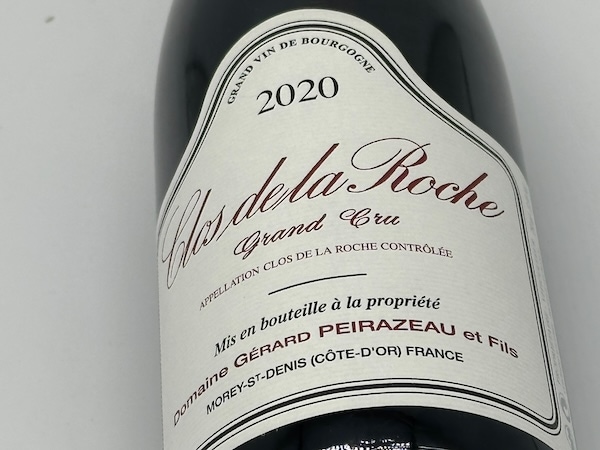 【赤ワイン】ドメーヌ・ジェラール・ペラゾー / クロ・ド・ラ・ロッシュ [2021]