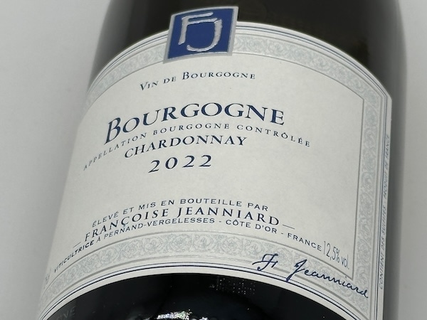 【白ワイン】ドメーヌ・フランソワーズ・ジャニアール / ブルゴーニュ・ブラン [2022]