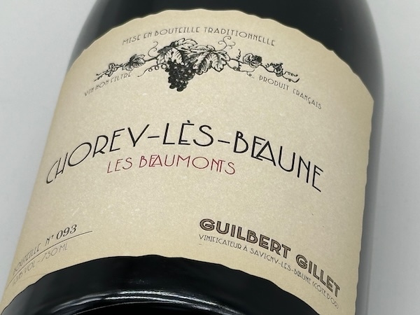 【赤ワイン】ギルベール・ジレ / ショレ　レ　ボーヌ　レ　ボーモン [2021]