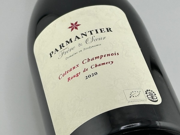 【赤ワイン】シャンパーニュ・パルマンティエ　ペール・エ・スール / コトー・シャンプノワ　シャムリー・ルージュ　ル・ドレ・ル・ムティエ [2020] 