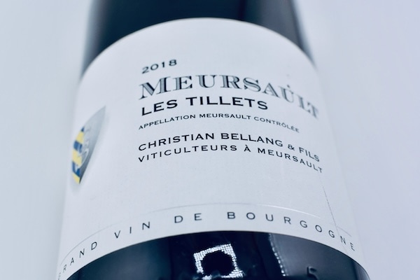 【白ワイン】ドメーヌ・クリスチャン・ベラン・エ・フィス / ムルソー・レ・ティエ [2018]