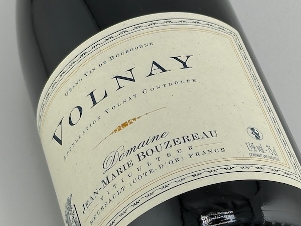 【赤ワイン】ドメーヌ・ジャン・マリー・ブーズロー /  ヴォルネー [2021]