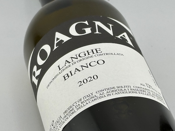 【白ワイン】ロアーニャ・アジエンダ・アグリコーラ・イ・パリエーリ / ランゲ・ビアンコ [2020]