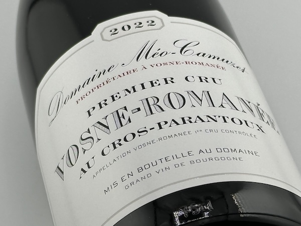 【赤ワイン】ドメーヌ・メオ・カミュゼ / ヴォーヌ・ロマネ・クロ・パラント [2022]