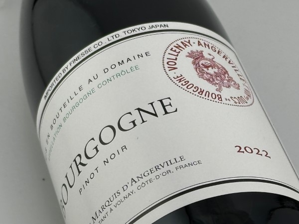 【赤ワイン】ドメーヌ・マルキ・ダンジェルヴィーユ / ブルゴーニュ・ピノ・ノワール [2022] 