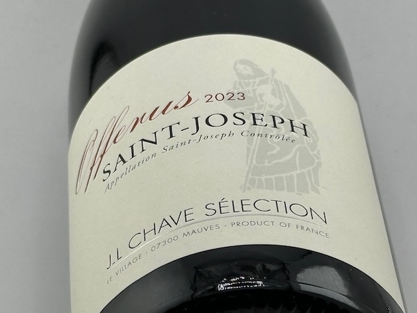 【赤ワイン】ジャン・ルイ・シャーヴ・セレクション / サン・ジョセフ・ルージュ・オフル [2023]