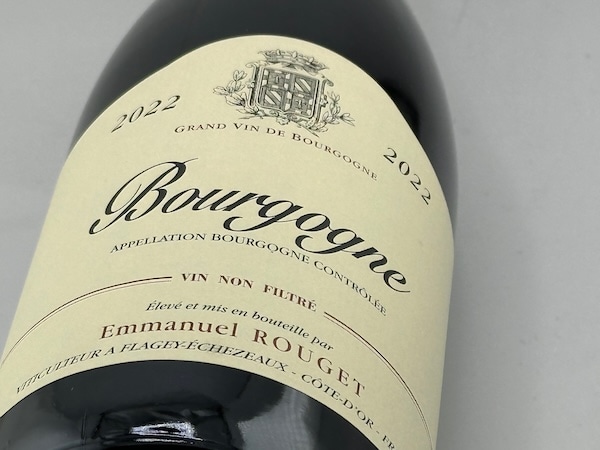 【赤ワイン】エマニュエル・ルジェ / ブルゴーニュ・ルージュ[2022]