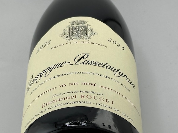 【赤ワイン】エマニュエル・ルジェ / ブルゴーニュ・パステゥグラン [2023]