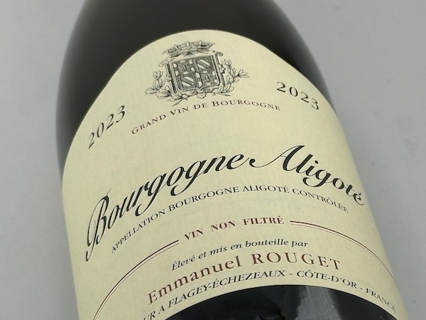 【白ワイン】エマニュエル・ルジェ / ブルゴーニュ・アリゴテ [2023]
