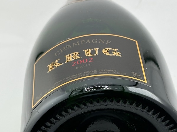 miha@プロフあり 正規品 KRUG 2002 クリュッグ シャンパーニ miha@プロフあり様専用 正規品 KRUG 2002 クリュッグ