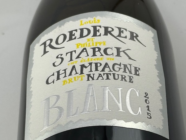 【シャンパン（泡物）】ルイ・ロデレール / ブリュット・ナチュール・フィリップ・スタルク [2015]