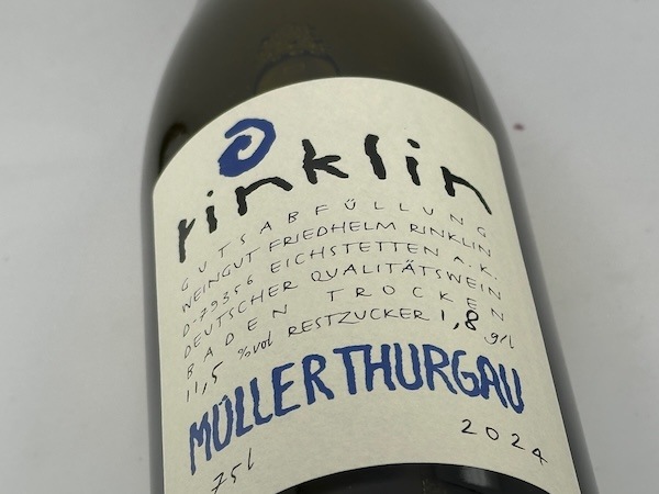 【白ワイン】リンクリン / ミューラー・トゥルガウ･ローサルファー [2024]