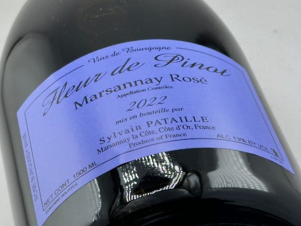 【ロゼ】ドメーヌ・シルヴァン・パタイユ / マルサネ・ロゼ・フルール・ド・ピノ [2022]  1500ml