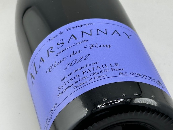 【赤ワイン】ドメーヌ・シルヴァン・パタイユ / マルサネ・クロ・デュ・ロワ [2022]