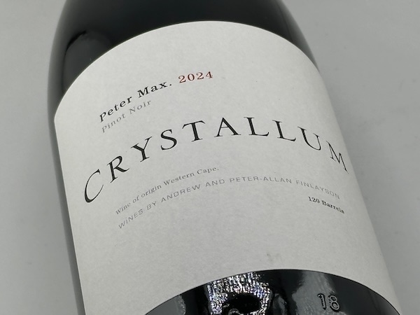 【赤ワイン】クリスタルム / ピーター・マックス・ピノ・ノワール [2024]