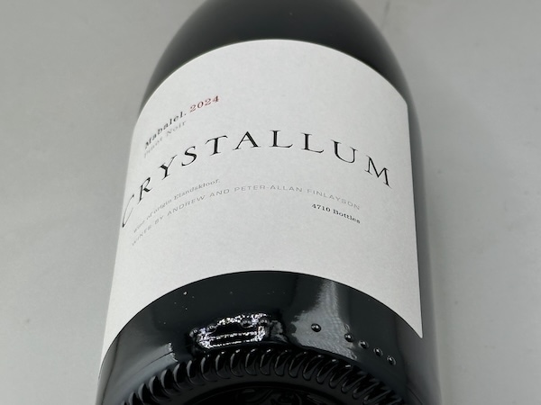 【赤ワイン】クリスタルム / マバベル・ピノ・ノワール [2024]