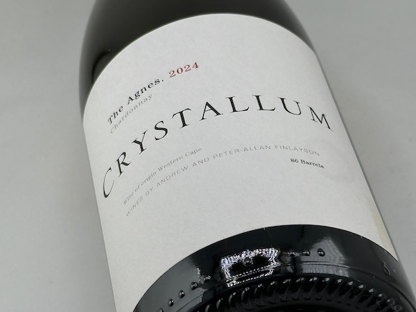 【白ワイン】クリスタルム / ジ・アグネス・シャルドネ [2024]